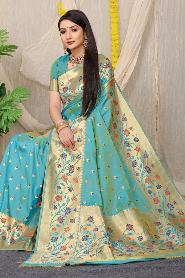 GREEN_ZARI_WORK_PATOLA_SILK_SAREE